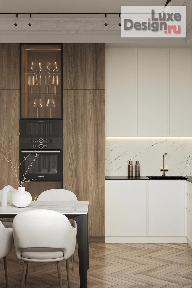 Дизайн интерьера трехкомнатной квартиры "Квартира в ЖК Опера" (фото 9)