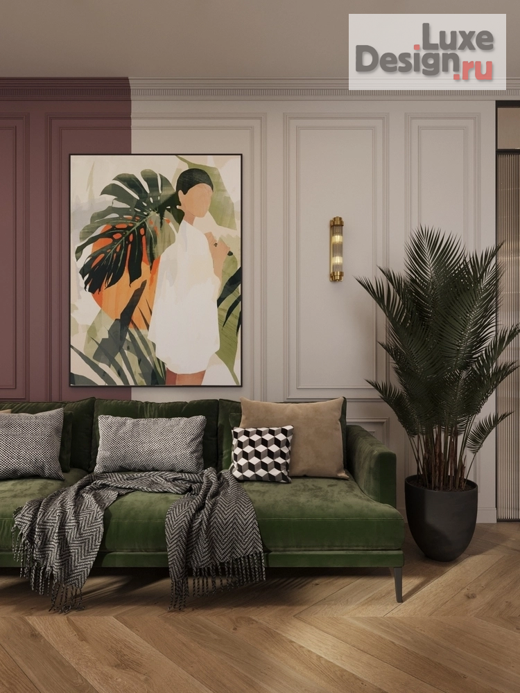 Дизайн интерьера трехкомнатной квартиры "Квартира в ЖК Айвазовский" (фото 12)