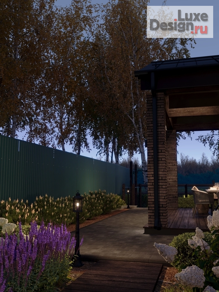 Ландшафтный дизайн "Ландшафтный проект в районе озера Цимлянское" (фото 3)