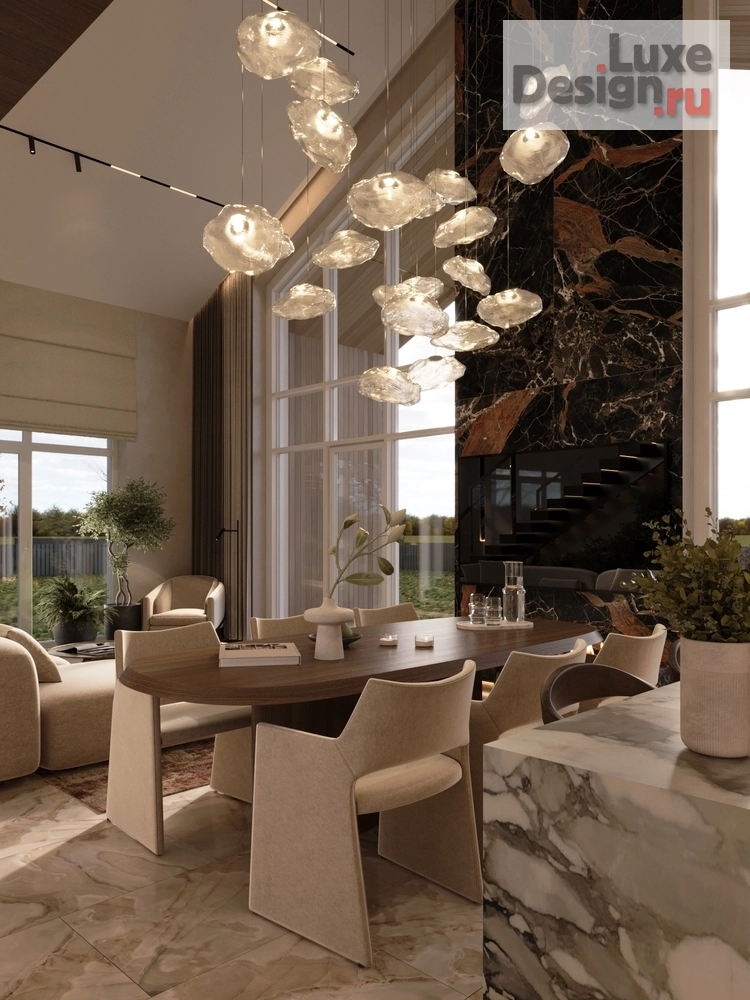 Дизайн интерьера загородного дома "Одноэтажный дом в Кипреи" (фото 7)