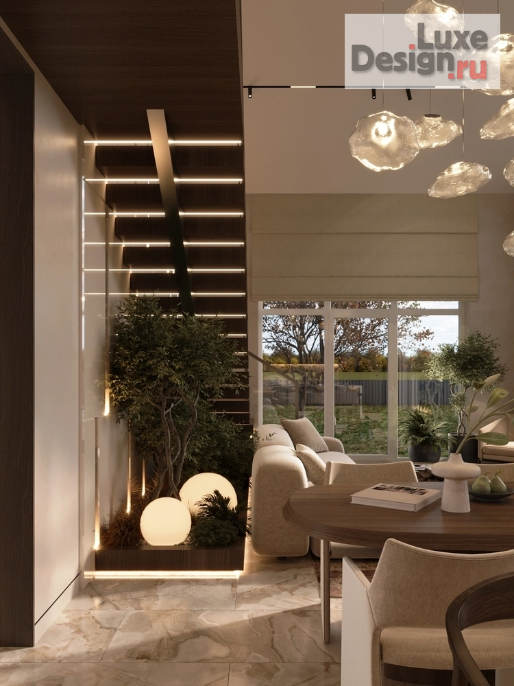 Дизайн интерьера загородного дома "Одноэтажный дом в Кипреи" (фото 14)