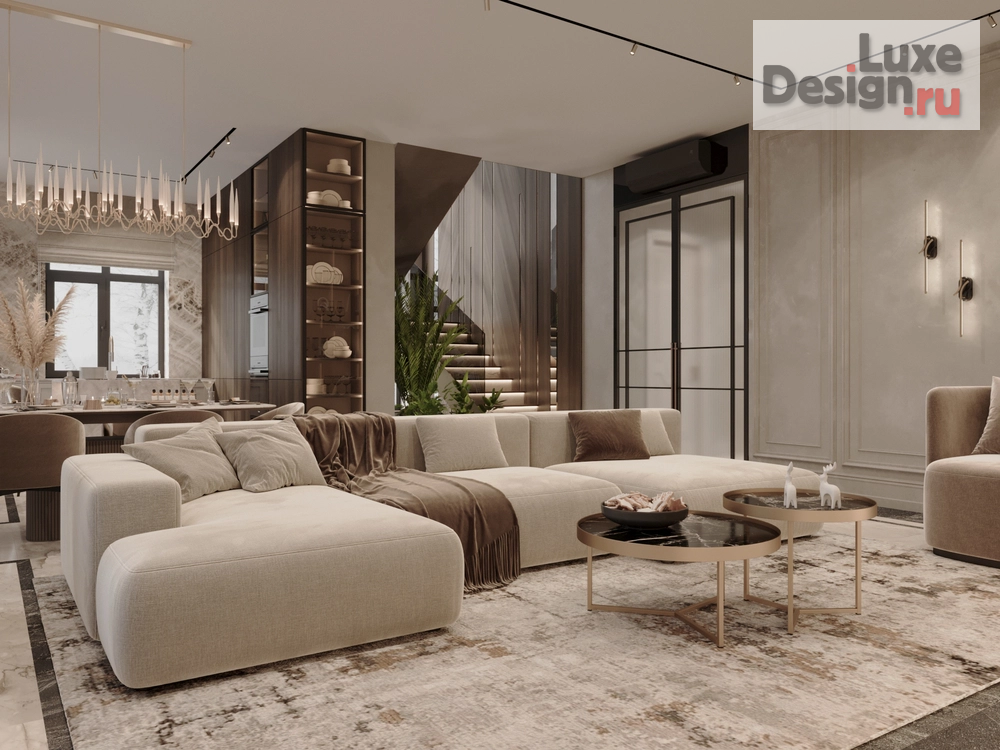 Дизайн интерьера частного дома "Коттедж в Кипрея" (фото 2)