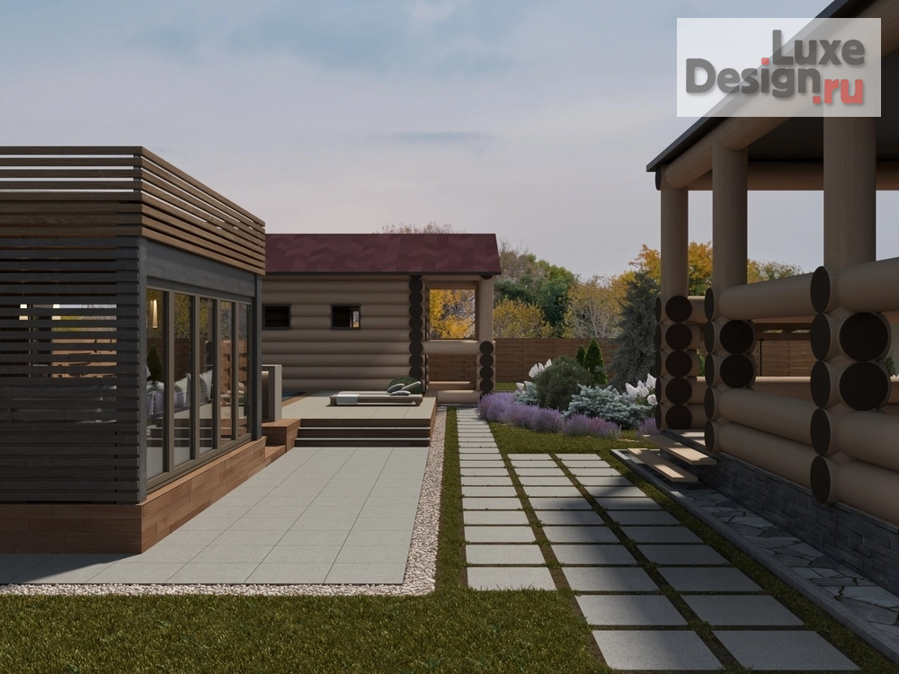 Ландшафтный дизайн "Ландшафтный дизайн в деревне Темная" (фото 16)