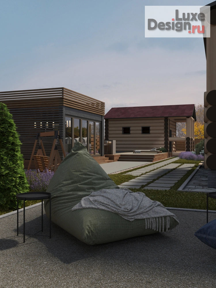 Ландшафтный дизайн "Ландшафтный дизайн в деревне Темная" (фото 9)