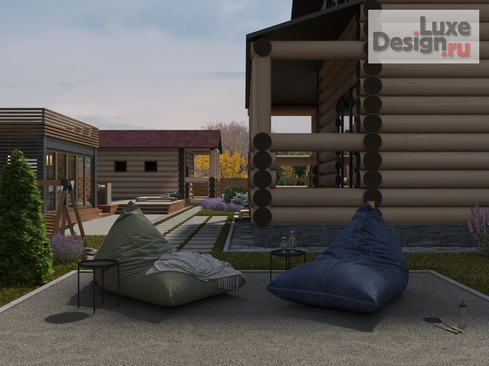 Ландшафтный дизайн "Ландшафтный дизайн в деревне Темная" (фото 11)