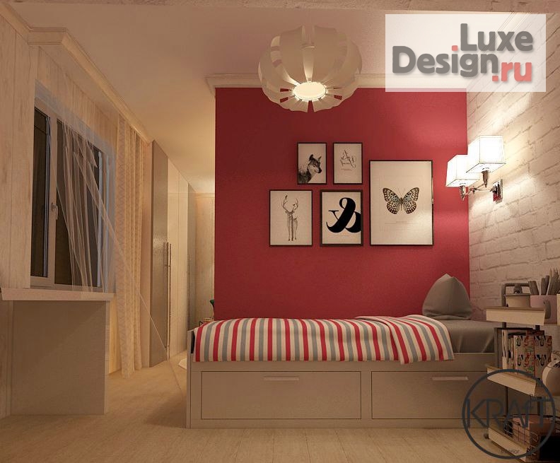 Дизайн интерьера двухкомнатной квартиры "Проект квартиры" (фото 1)