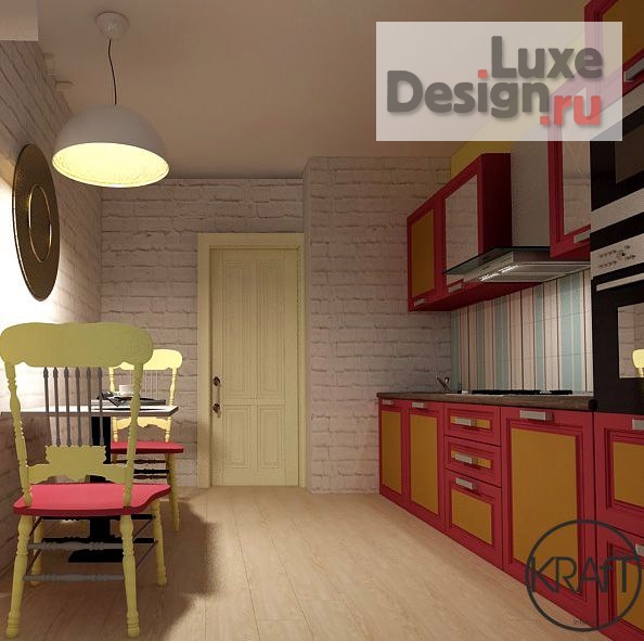 Дизайн интерьера двухкомнатной квартиры "Проект квартиры" (фото 2)