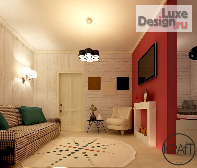 Дизайн интерьера двухкомнатной квартиры "Проект квартиры" (фото 3)