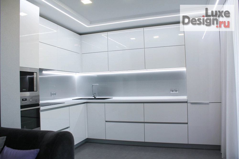 Дизайн интерьера квартиры студии "Интерьер в современном стиле для семьи" (фото 2)