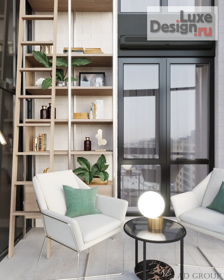 Дизайн интерьера трехкомнатной квартиры "Хайфлет в ЖК Правобережный" (фото 15)