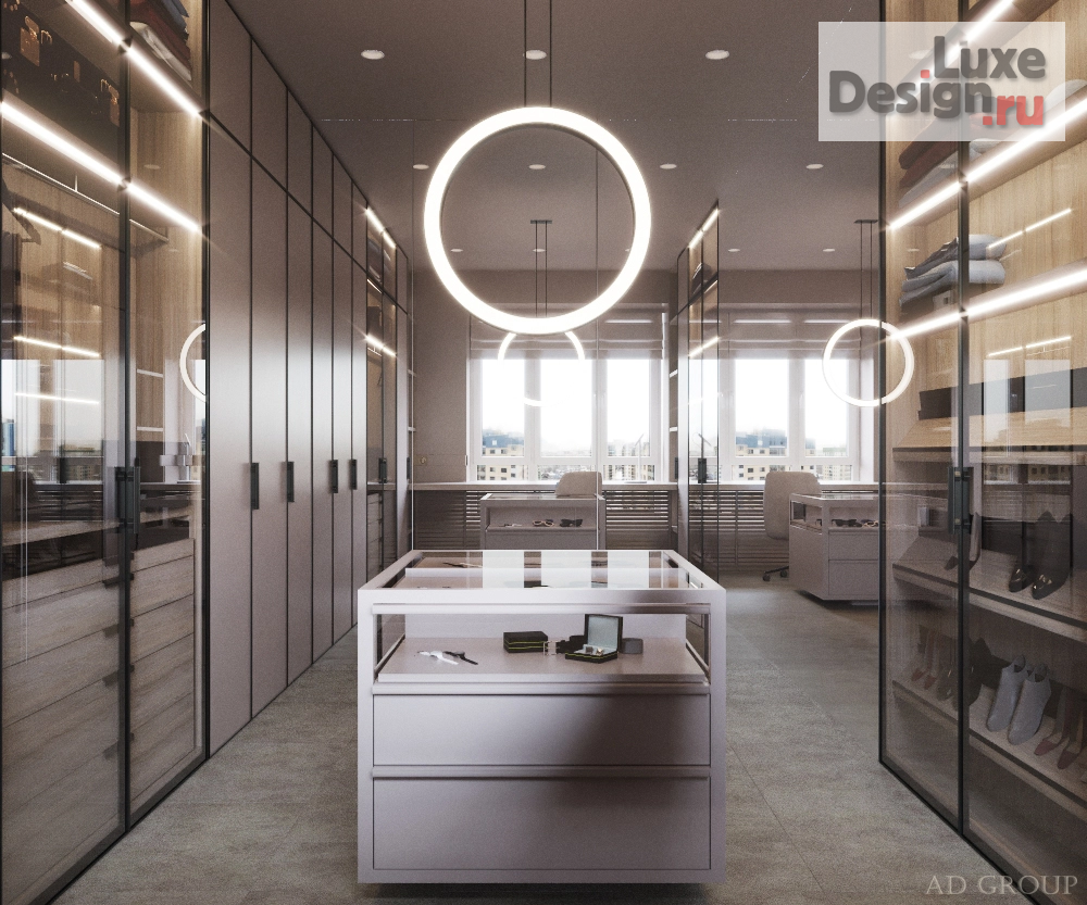 Дизайн интерьера трехкомнатной квартиры "Хайфлет в ЖК Правобережный" (фото 22)