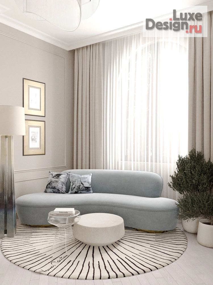 Дизайн интерьера коттеджа "Интерьер дома в Сочи" (фото 3)