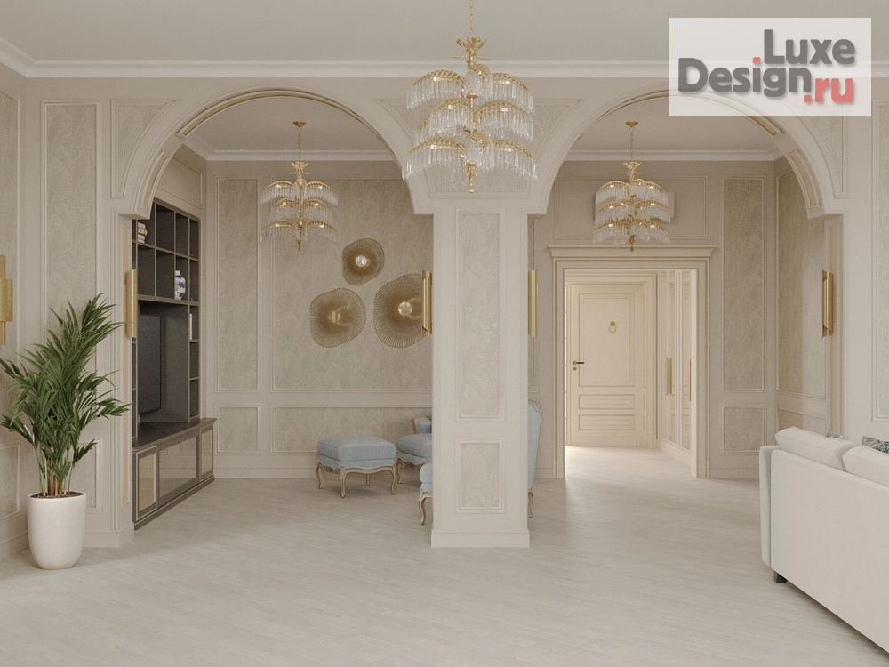 Дизайн интерьера коттеджа "Интерьер дома в Сочи" (фото 5)