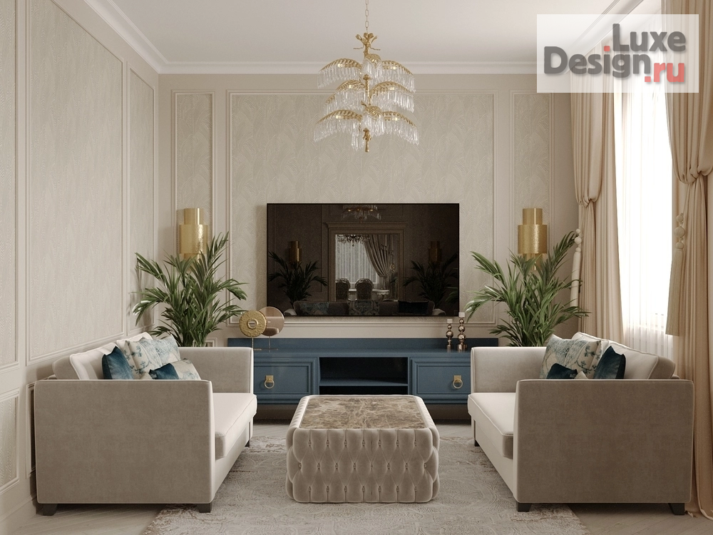 Дизайн интерьера коттеджа "Интерьер дома в Сочи" (фото 11)