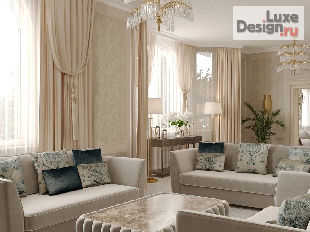 Дизайн интерьера коттеджа "Интерьер дома в Сочи" (фото 12)