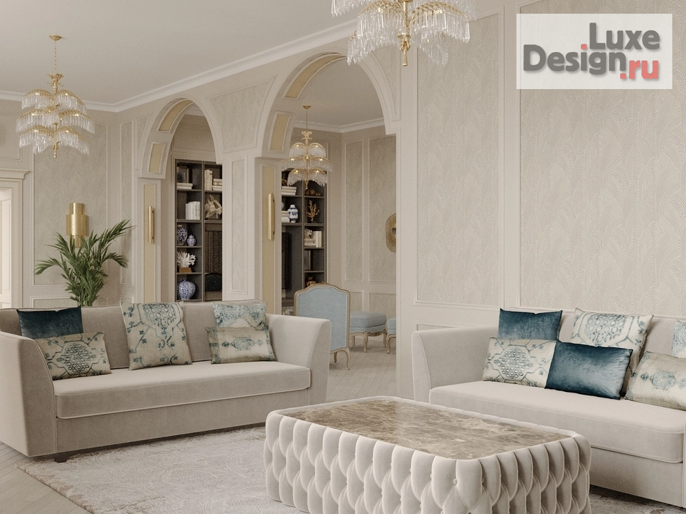 Дизайн интерьера коттеджа "Интерьер дома в Сочи" (фото 13)