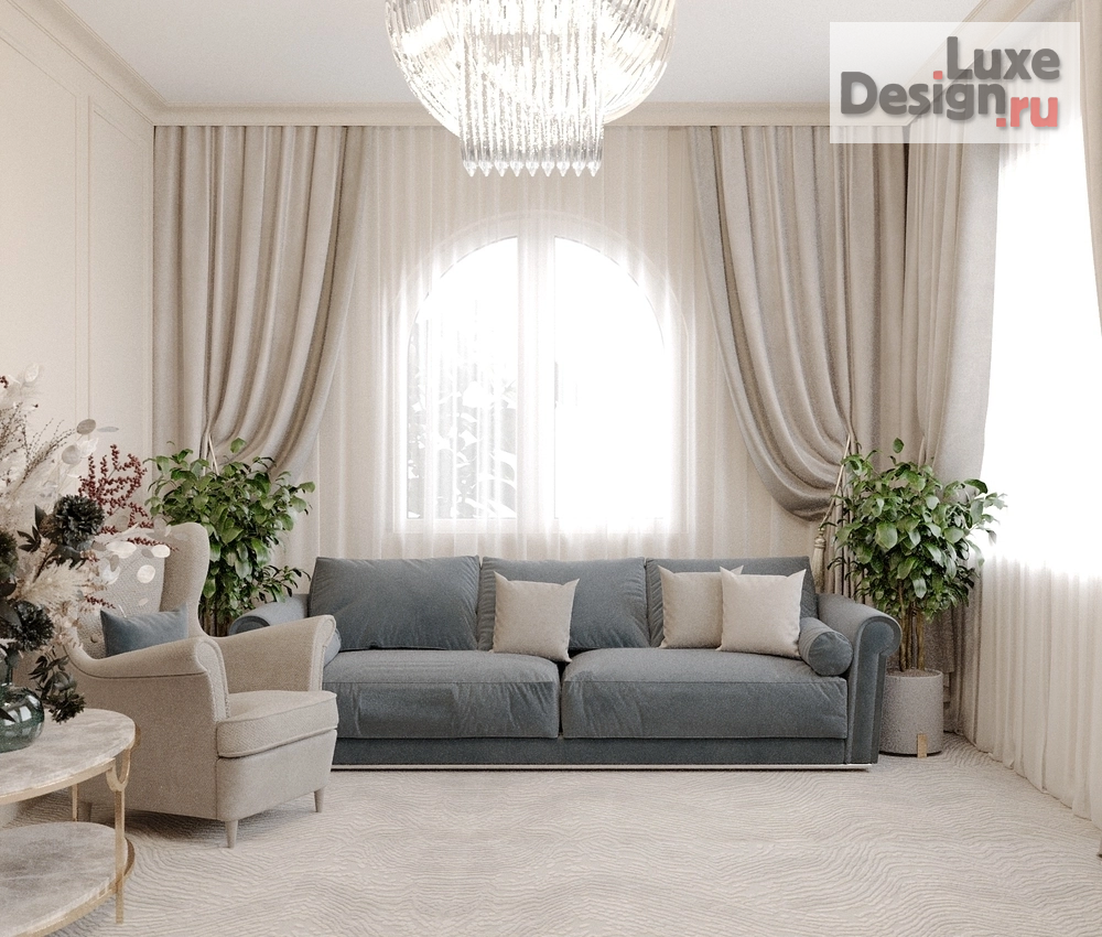 Дизайн интерьера коттеджа "Интерьер дома в Сочи" (фото 32)