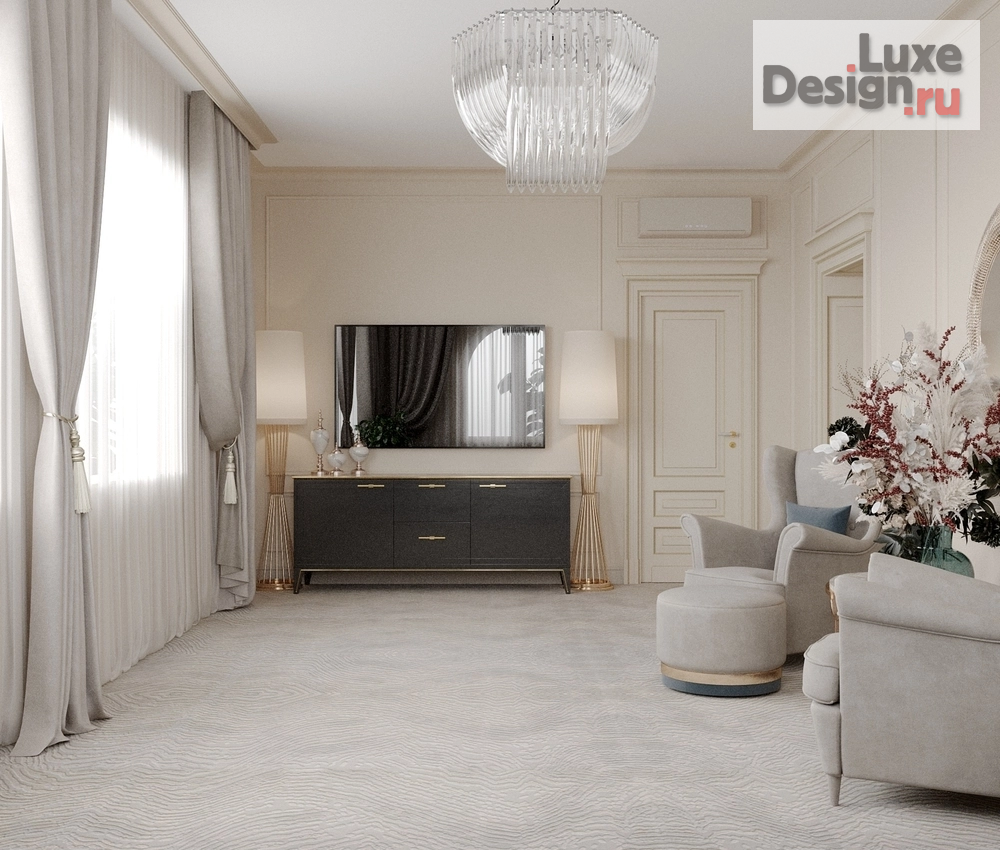 Дизайн интерьера коттеджа "Интерьер дома в Сочи" (фото 36)