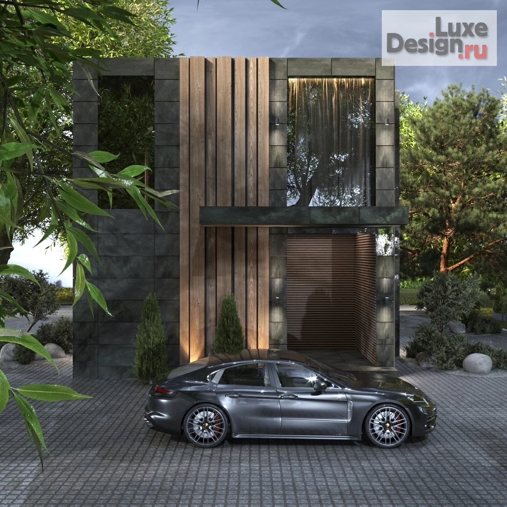 Частная архитектура "Экстерьер дома в Сочи" (фото 4)