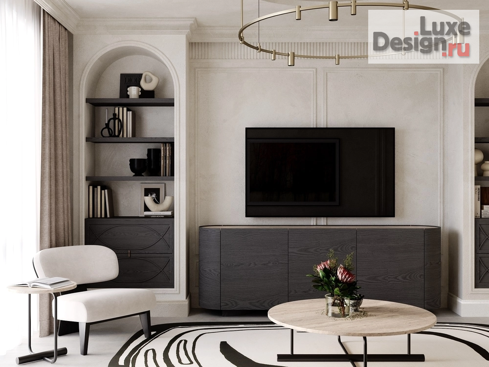 Дизайн интерьера квартиры "Авторский квартал "Машаров" " (фото 2)