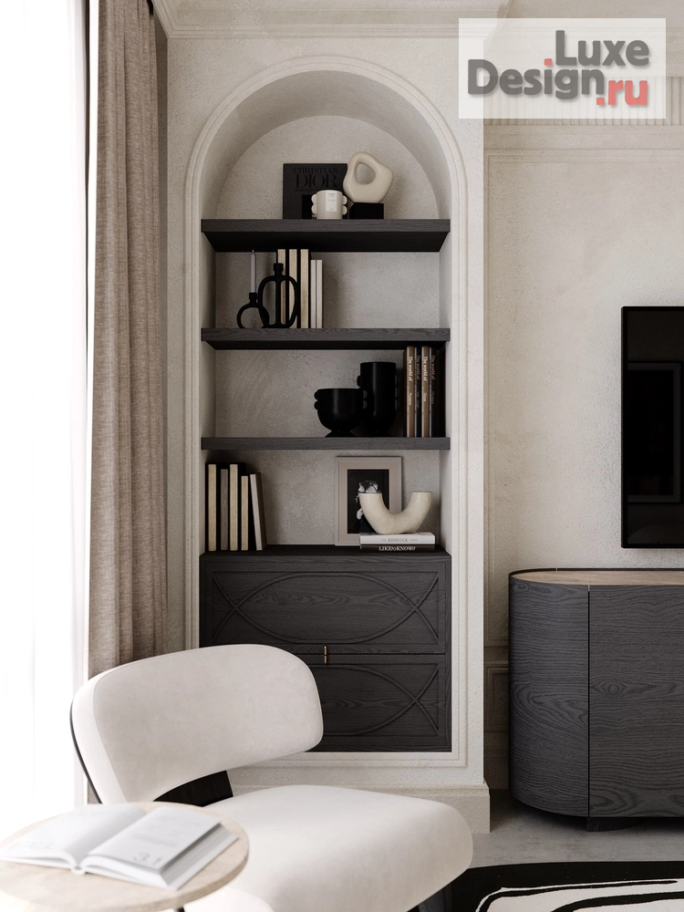 Дизайн интерьера квартиры "Авторский квартал "Машаров" " (фото 3)