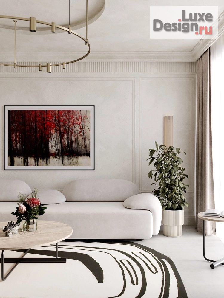 Дизайн интерьера квартиры "Авторский квартал "Машаров" " (фото 4)