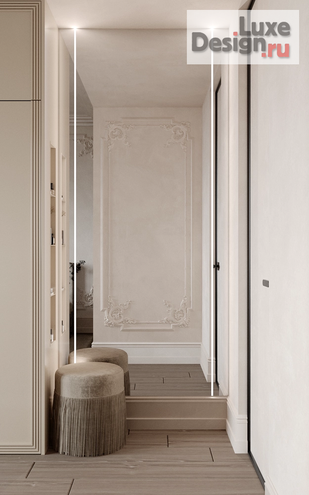 Дизайн интерьера двухкомнатной квартиры "ЖК Fifty-fifty" (фото 7)