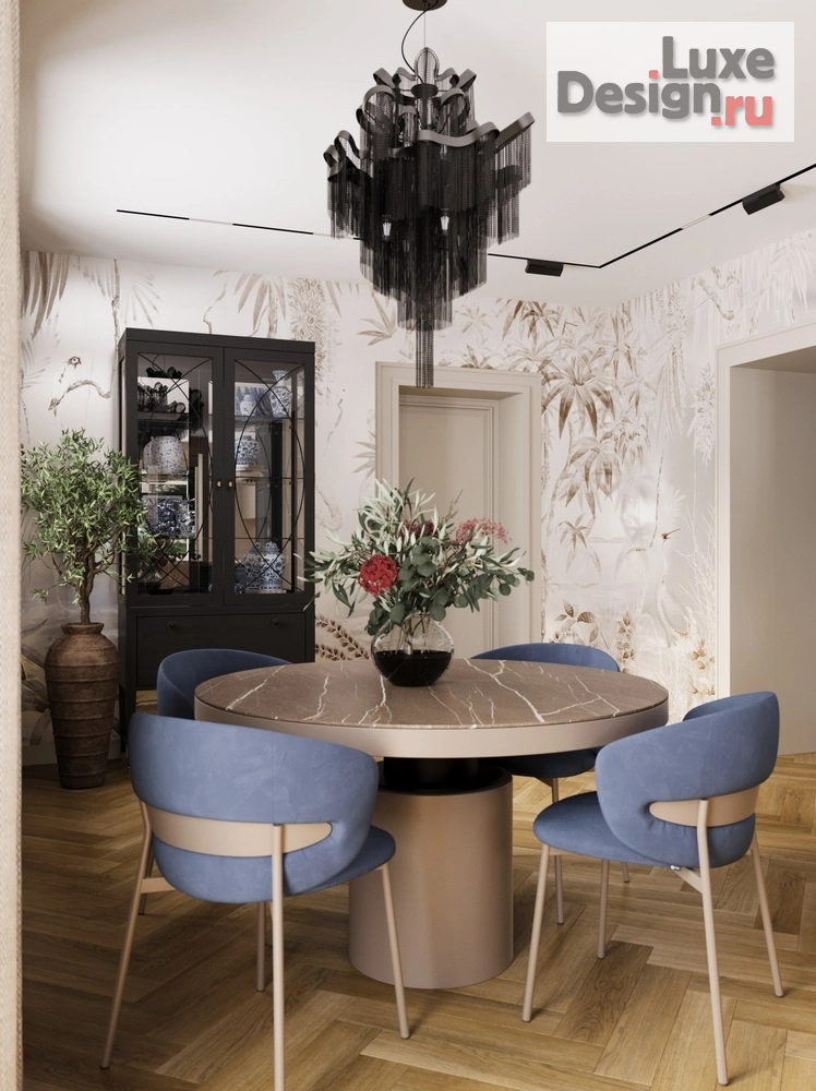 Дизайн интерьера загородного дома "Комарово, Тюмень " (фото 4)