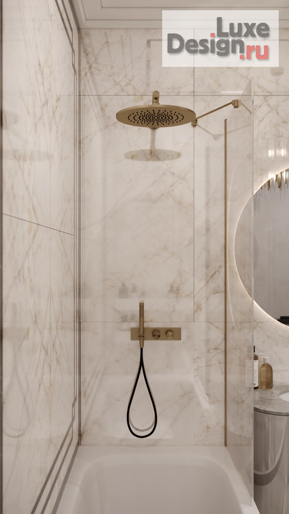 Дизайн интерьера двухкомнатной квартиры "ЖК Fifty-fifty" (фото 14)