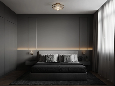 Дизайн интерьера двухкомнатной квартиры в Тюмени "NEW LIFE"