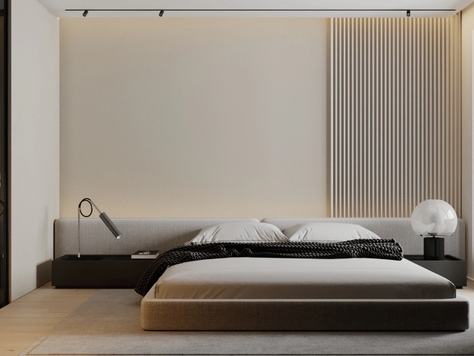 Дизайн интерьера спальни в Тюмени "IMAGINE"