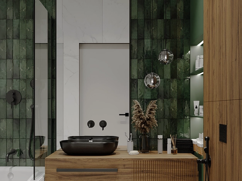 Дизайн интерьера двухкомнатной квартиры в Тюмени "Дизайн-проект двухкомнатной квартиры 68м² ЖК Речной Порт"