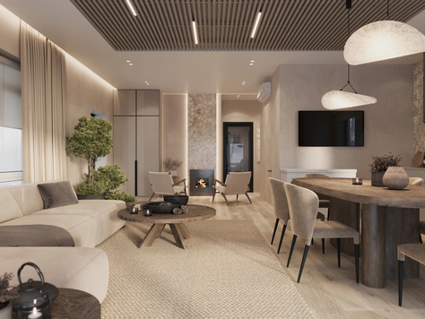 Дизайн интерьера в Тюмени "Банный комплекс"