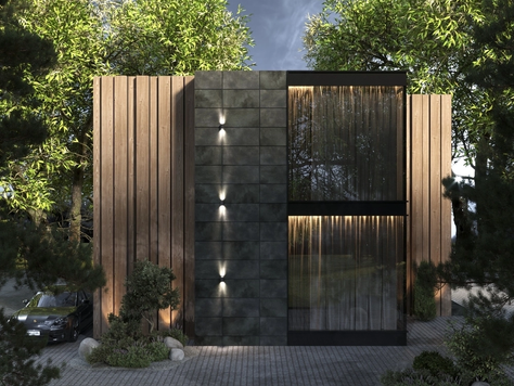 Дизайн интерьера в Тюмени "Экстерьер дома в Сочи"